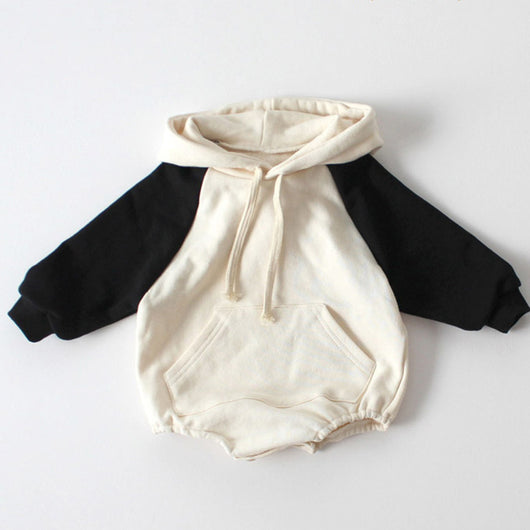 Sudadera con Capucha y Mangas de Contraste para Niños - Image 7