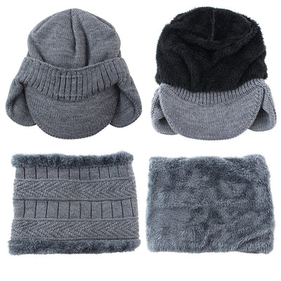 Gorro de Invierno de Terciopelo con Protección de Oídos y Cubierta Facial - Image 11