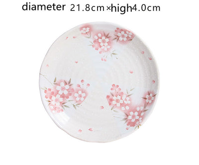 Juego de Vajilla Cerámica Mino-yaki Flor de Cerezo Importada de Japón - Image 9