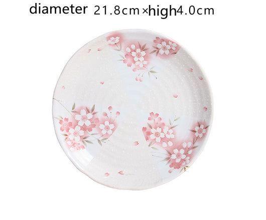 Juego de Vajilla Cerámica Mino-yaki Flor de Cerezo Importada de Japón - Image 9