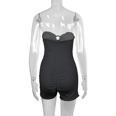 Jumpsuit Elegante con Escote Tubo y Detalles Calados - Image 15