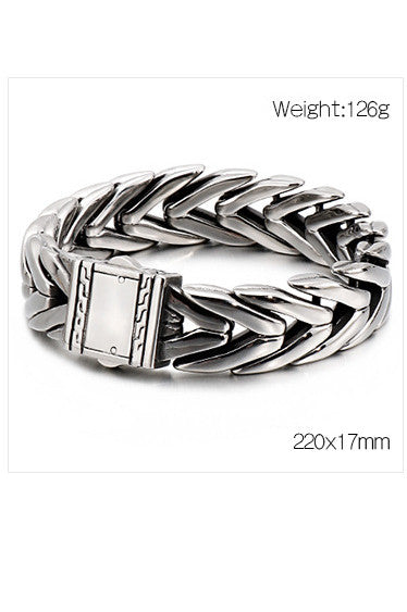 Pulsera Titanio Acero Inoxidable Diseño Floral Dominio Tendencia - Image 7