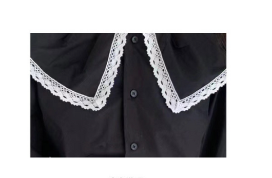 Blusa de Algodón con Cuello de Muñeca - Diseño Rejuvenecedor y Adorable - Image 12
