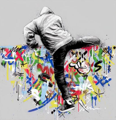 Cuadro de Arte Urbano Joystick Graffiti Hamburguesa - Image 14