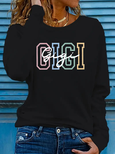 Camisetas Estampadas de Manga Larga para Otoño e Invierno - Image 32