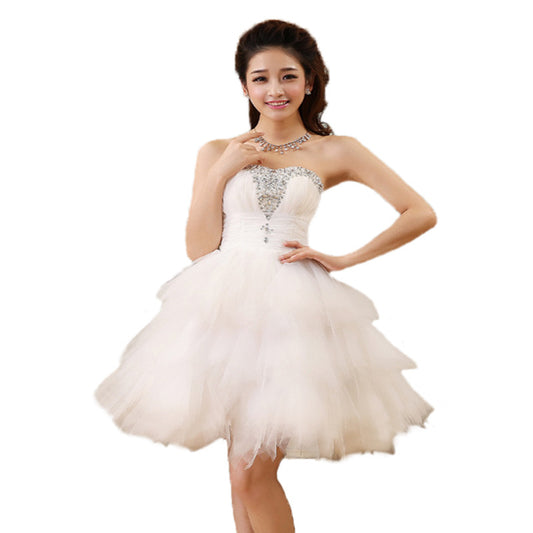 Vestido Corto Tipo Bandeau para Fiesta y Eventos Elegantes - Image 2