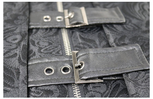 Abrigo Medieval Patchwork Retro para Hombre - Estilo Vintage Halloween - Image 12