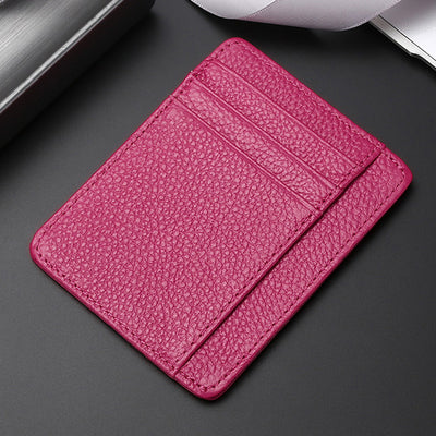 Cartera Minimalista de Cuero Genuino - Portacédulas Premium - Image 4