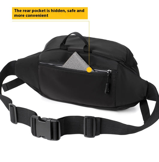 Mochila Bandolera Hombre Gran Capacidad - Bolsa Pecho Versátil para Estudiante y Commuter - Image 64