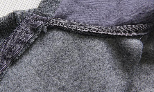 Sudadera con Capucha y Bolsillos de Cierre Combinado - Image 8