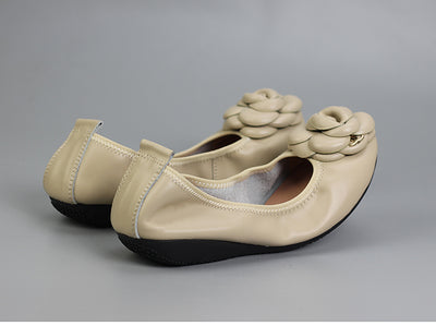 Zapatos de Cuero Genuino para Embarazadas - Cómodos, Antideslizantes y Talla Grande - Image 24