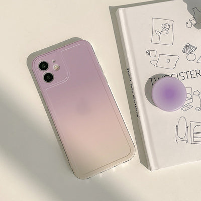 Funda Móvil Degradado de Silicona Estilo Coreano - Image 10