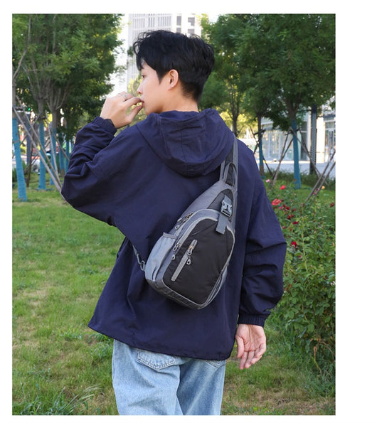 Bolsa Cruzada Deportiva Canvas Unisex - Mochila Pecho Casual - Image 31