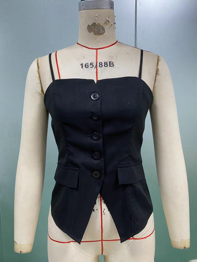 Chaleco Cardigan Elegante de Temperamento para Mujer - Image 14