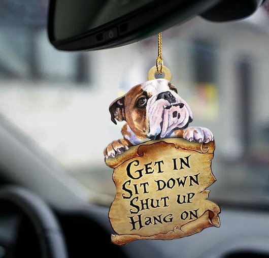 Adorno Colgante Perro Ángel Dormido - Decoración Acrílica para Auto y Hogar - Image 10