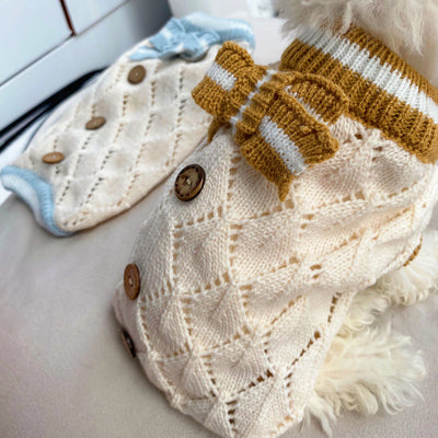 Suéter Calado Tejido para Mascotas - Ropa Elegante para Perros - Image 5