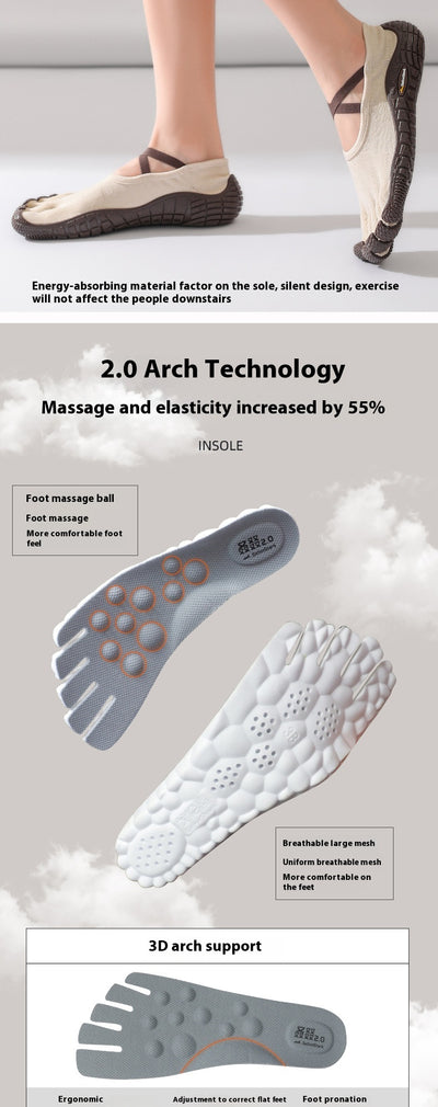 Zapatillas Deportivas Silenciosas para Yoga, Pilates y Ejercicio en Casa - Image 13