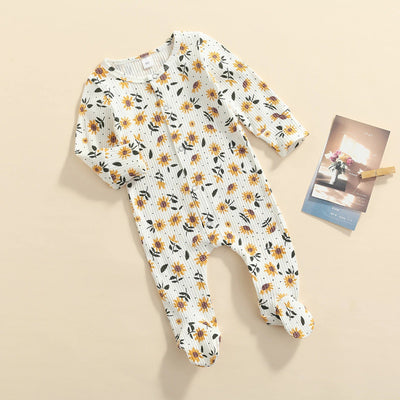 Mameluco Floral para Recién Nacido - Romper Suave y Cómodo - Image 3