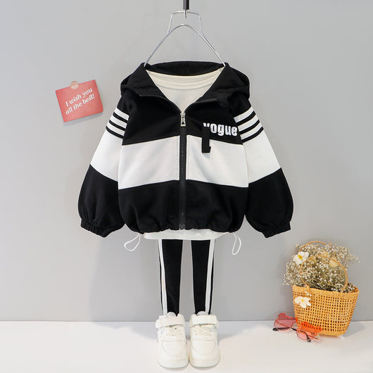 Conjunto Deportivo de Manga Larga para Niña Estilo Coreano - Image 23