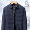 Chaqueta Acolchada Corta para Hombre - Abrigo Cálido y Elegante para Otoño Invierno