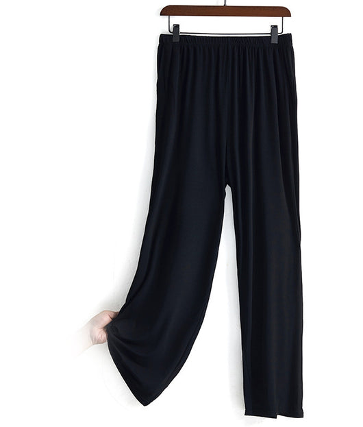Pantalones Casuales de Algodón Lenzing Amoi Talla Grande para Hombre - Image 5