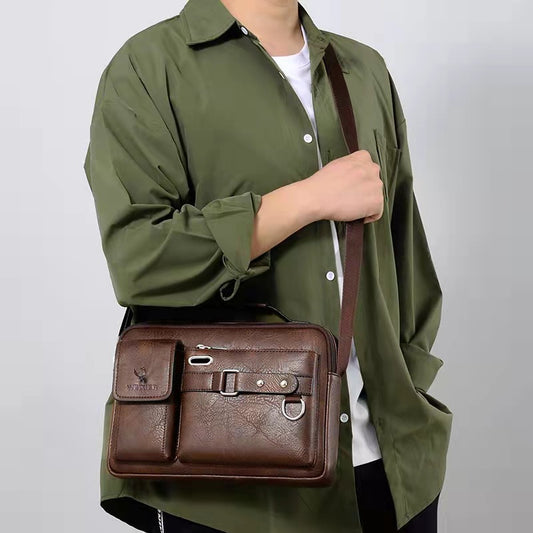 Bolsa Crossbody Casual para Hombre - Estilo Urbano