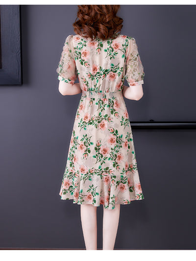 Falda Elegante Efecto Adelgazante con Estilo Occidental - Image 3