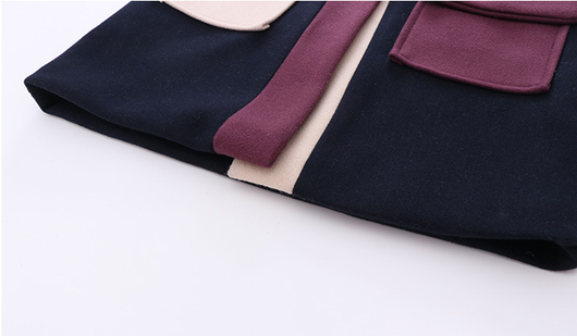 Abrigo de Lana para Niños Grandes Otoño-Invierno Coreano - Image 11