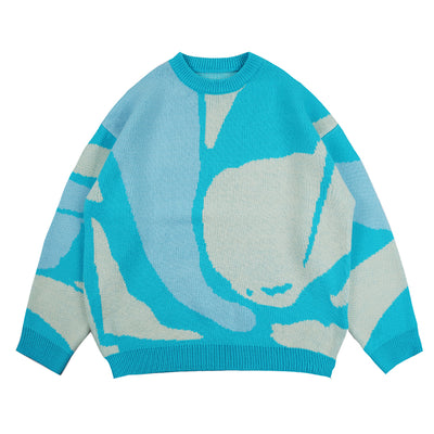 Suéter Holgado Cuello Redondo Tejido para Hombre y Mujer - Image 3
