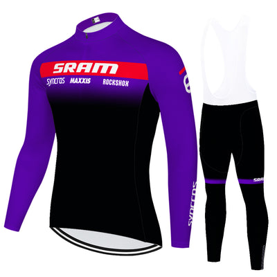 Conjunto de Ciclismo Respirable de Manga Larga para Verano - Image 18