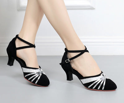Zapatos de Danza Latina para Mujer - Suela Blanda y Flexible Todo Clima - Image 4