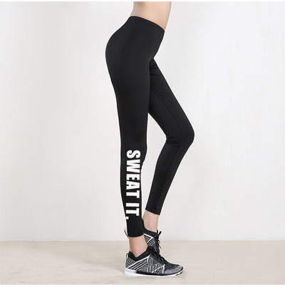 Leggings Ajustados Tipo Lápiz con Estampado de Letras - Image 16