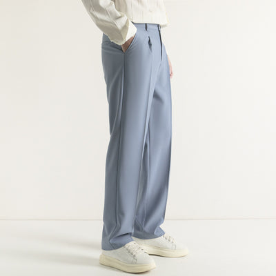 Pantalón de Traje Recto Casual Holgado para Hombre - Image 14