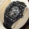 Reloj Mecánico Automático Hueco de Acero Inoxidable para Hombre