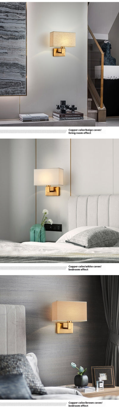 Lámpara de Pared Textil Creativa para Estudios y Hoteles - Image 16