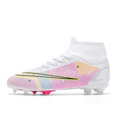 Botines de Fútbol Hombre Caña Alta AG Tacos Césped Artificial - Image 7