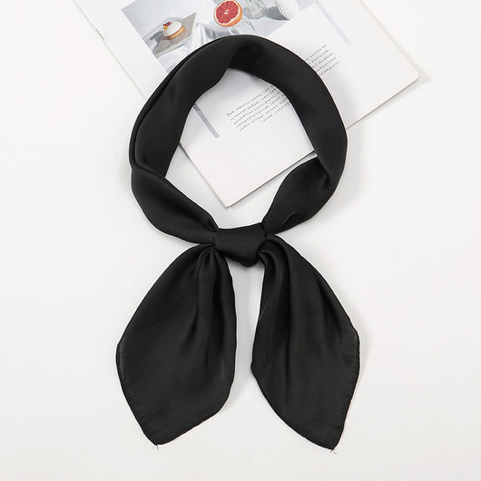 Pañuelo de Satén Liso Versátil y Elegante - Image 5
