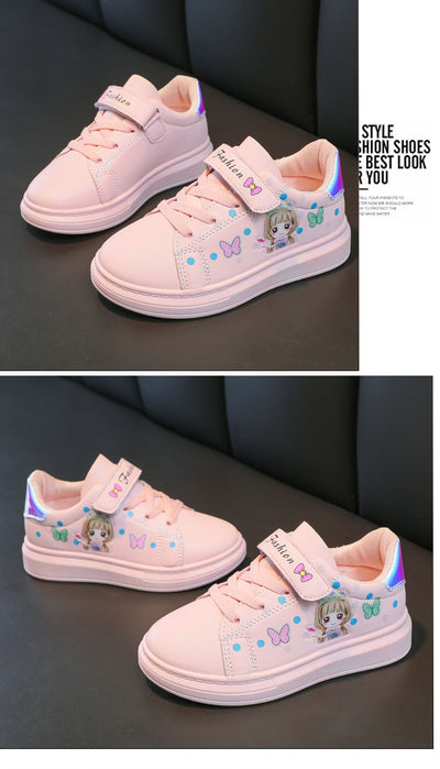 Tenis Deportivos Blancos Transpirables para Niños - Image 19