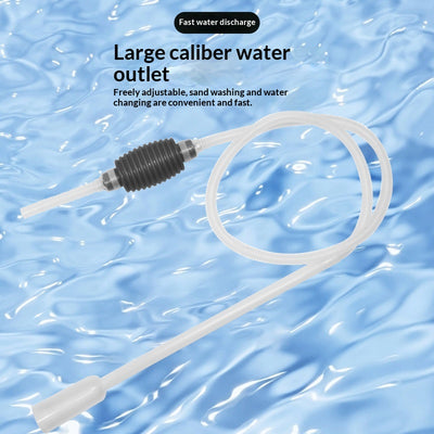 Tubo Sifón Manual para Limpieza de Arena y Cambios de Agua en Acuarios - Image 4