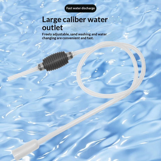 Tubo Sifón Manual para Limpieza de Arena y Cambios de Agua en Acuarios - Image 4