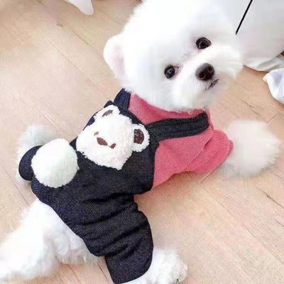 Abrigo Acolchado para Perros Pequeños con Forro Polar - Image 4