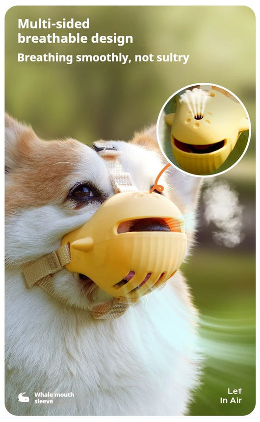 Bozal Respirador Ajustable para Perros - Cesta Suave Anti-Mordidas - Image 16