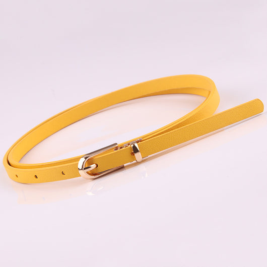 Cinturón Fino para Dama con Hebilla Pin - Versátil y Elegante - Image 13
