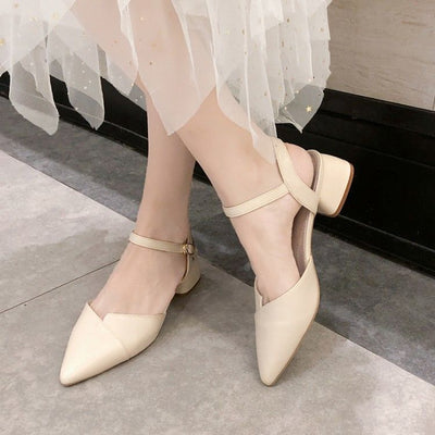 Sandalias Baotou de Tacón Punta Afilada - Estilo Hada Verano - Image 4