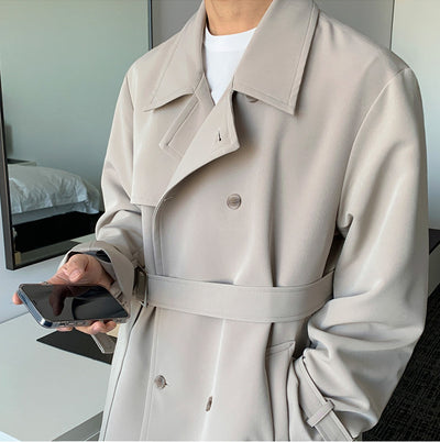 Abrigo Ejecutivo Británico Versión Coreana para Hombre - Image 6