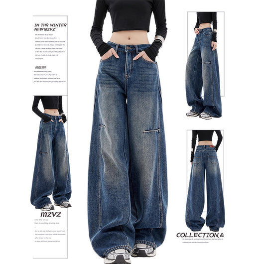 Pantalón Ancho Largo Holgado con Diseño de Guadaña - Image 6