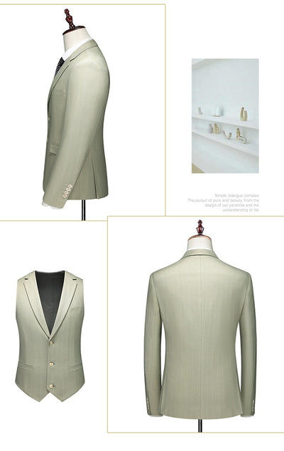 Conjunto de Blazer Casual y Pantalón Formal para Hombre - Image 13