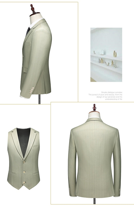 Conjunto de Blazer Casual y Pantalón Formal para Hombre - Image 13
