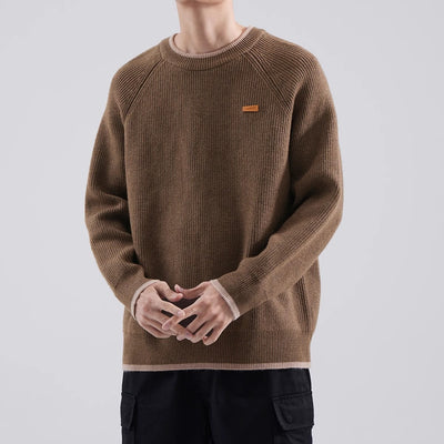 Suéter Tejido Holgado Raglan para Otoño-Invierno - Image 6