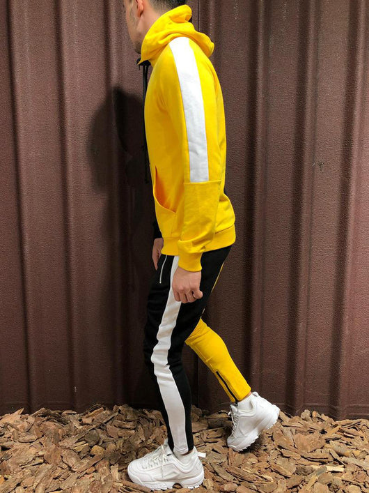 Conjunto Deportivo de Dos Piezas con Capucha y Contraste - Image 23